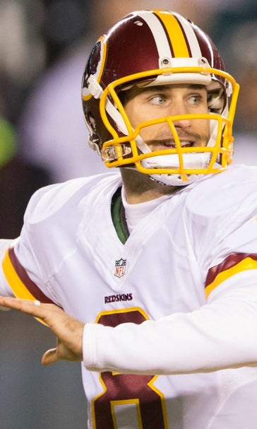 Kirk Cousins is wearing sunglasses at night to prepare for London game